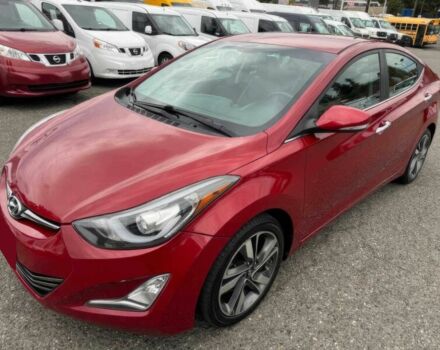 Красный Хендай Элантра, объемом двигателя 1.8 л и пробегом 80 тыс. км за 7200 $, фото 2 на Automoto.ua