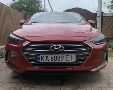 Красный Хендай Элантра, объемом двигателя 2 л и пробегом 54 тыс. км за 12300 $, фото 2 на Automoto.ua