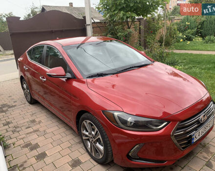Красный Хендай Элантра, объемом двигателя 2 л и пробегом 54 тыс. км за 12300 $, фото 6 на Automoto.ua