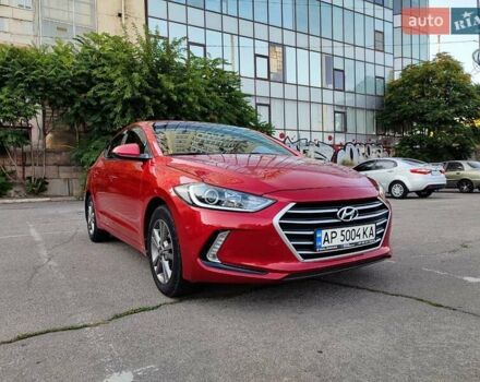 Красный Хендай Элантра, объемом двигателя 2 л и пробегом 112 тыс. км за 12600 $, фото 4 на Automoto.ua