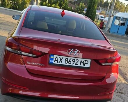 Червоний Хендай Елантра, об'ємом двигуна 2 л та пробігом 145 тис. км за 11000 $, фото 5 на Automoto.ua