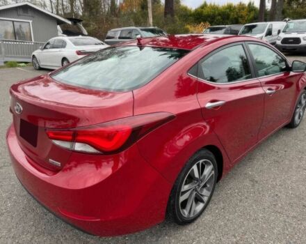 Красный Хендай Элантра, объемом двигателя 1.8 л и пробегом 80 тыс. км за 7200 $, фото 7 на Automoto.ua