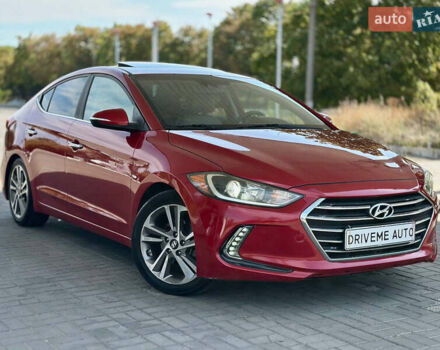Хендай Элантра 2016 в Днепре (Днепропетровске) на Automoto.ua Красный Хендай Элантра, объемом двигателя 2 л и пробегом 184 тыс. км за 11599 $, фото 2 на Automoto.ua