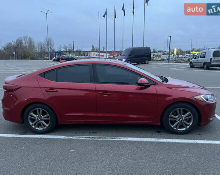 Красный Хендай Элантра, объемом двигателя 2 л и пробегом 182 тыс. км за 11500 $, фото 6 на Automoto.ua