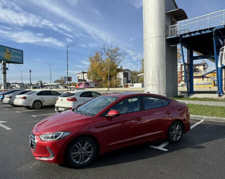 Хендай Элантра 2016 в Киеве на Automoto.ua Красный Хендай Элантра, объемом двигателя 2 л и пробегом 85 тыс. км за 12900 $, фото 2 на Automoto.ua