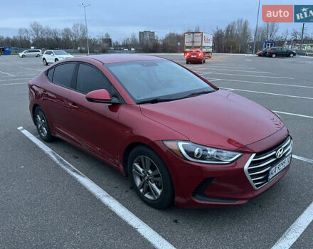 Красный Хендай Элантра, объемом двигателя 2 л и пробегом 182 тыс. км за 11500 $, фото 4 на Automoto.ua