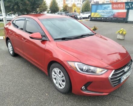 Красный Хендай Элантра, объемом двигателя 2 л и пробегом 196 тыс. км за 9200 $, фото 5 на Automoto.ua