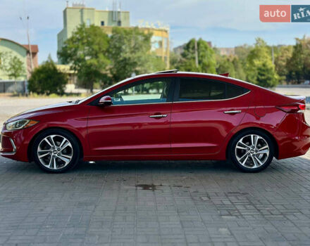 Хендай Элантра 2016 в Днепре (Днепропетровске) на Automoto.ua Красный Хендай Элантра, объемом двигателя 2 л и пробегом 184 тыс. км за 11599 $, фото 7 на Automoto.ua