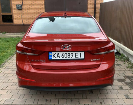 Красный Хендай Элантра, объемом двигателя 2 л и пробегом 54 тыс. км за 12300 $, фото 8 на Automoto.ua