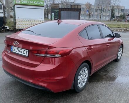 Красный Хендай Элантра, объемом двигателя 2 л и пробегом 112 тыс. км за 8900 $, фото 3 на Automoto.ua