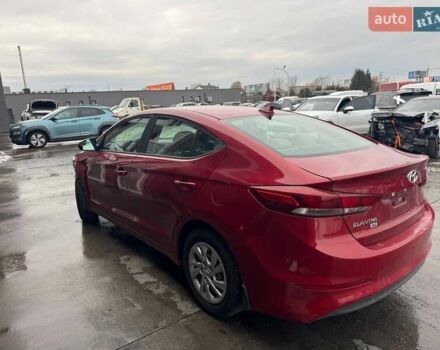 Красный Хендай Элантра, объемом двигателя 2 л и пробегом 113 тыс. км за 8900 $, фото 5 на Automoto.ua