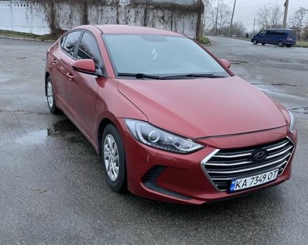 Красный Хендай Элантра, объемом двигателя 2 л и пробегом 112 тыс. км за 8900 $, фото 5 на Automoto.ua