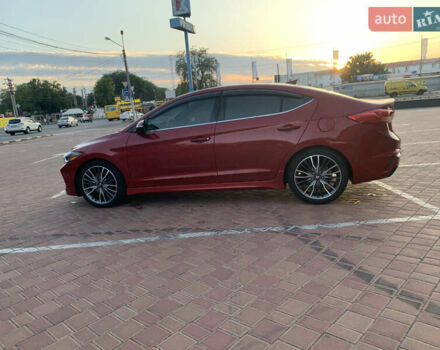 Красный Хендай Элантра, объемом двигателя 1.59 л и пробегом 78 тыс. км за 13500 $, фото 7 на Automoto.ua