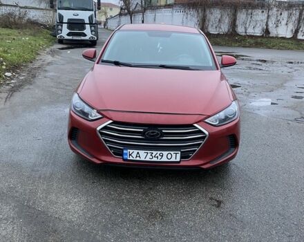 Красный Хендай Элантра, объемом двигателя 2 л и пробегом 112 тыс. км за 8900 $, фото 6 на Automoto.ua