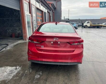 Красный Хендай Элантра, объемом двигателя 2 л и пробегом 113 тыс. км за 8900 $, фото 4 на Automoto.ua