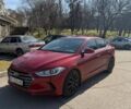 Красный Хендай Элантра, объемом двигателя 2 л и пробегом 163 тыс. км за 10900 $, фото 1 на Automoto.ua