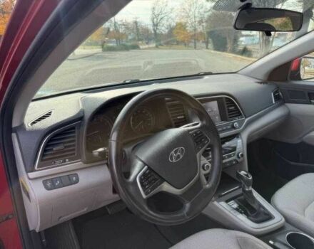 Красный Хендай Элантра, объемом двигателя 2 л и пробегом 99 тыс. км за 5900 $, фото 8 на Automoto.ua