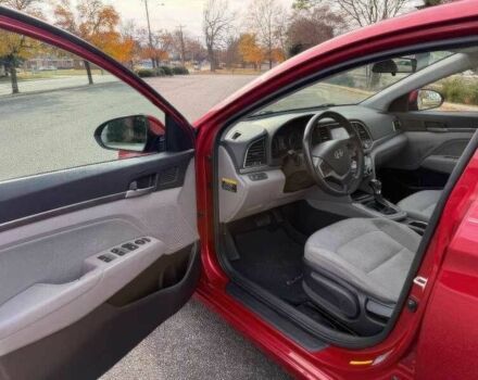 Красный Хендай Элантра, объемом двигателя 2 л и пробегом 99 тыс. км за 5900 $, фото 6 на Automoto.ua