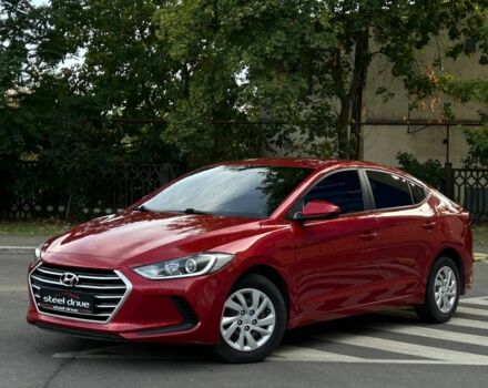 Червоний Хендай Елантра, об'ємом двигуна 2 л та пробігом 160 тис. км за 11300 $, фото 1 на Automoto.ua