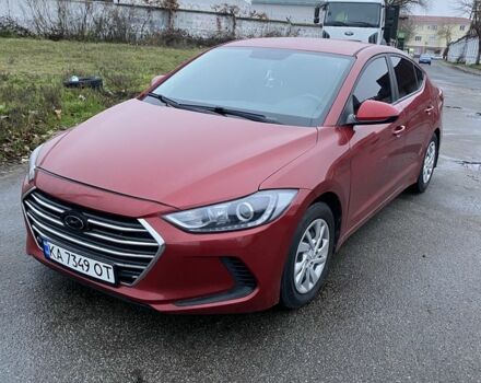Красный Хендай Элантра, объемом двигателя 2 л и пробегом 112 тыс. км за 8900 $, фото 7 на Automoto.ua