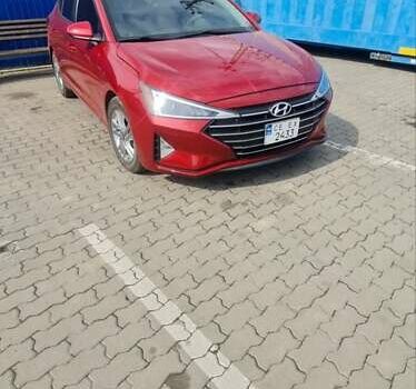 Червоний Хендай Елантра, об'ємом двигуна 2 л та пробігом 72 тис. км за 13700 $, фото 1 на Automoto.ua