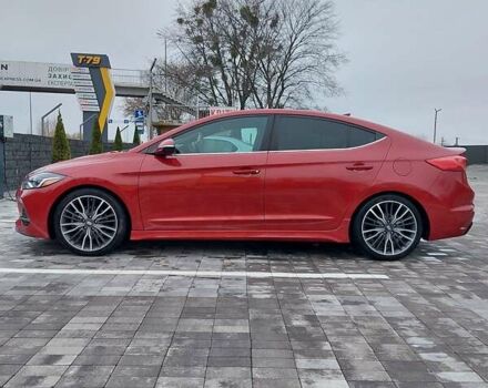 Красный Хендай Элантра, объемом двигателя 1.6 л и пробегом 94 тыс. км за 13400 $, фото 5 на Automoto.ua