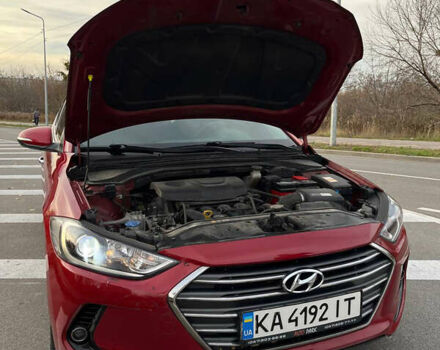 Красный Хендай Элантра, объемом двигателя 1.59 л и пробегом 124 тыс. км за 13500 $, фото 5 на Automoto.ua