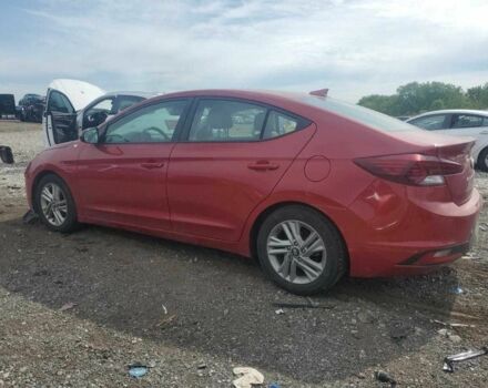 Червоний Хендай Елантра, об'ємом двигуна 2 л та пробігом 51 тис. км за 1800 $, фото 1 на Automoto.ua