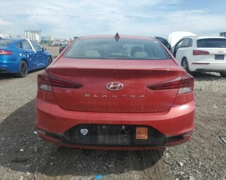 Червоний Хендай Елантра, об'ємом двигуна 2 л та пробігом 51 тис. км за 1800 $, фото 5 на Automoto.ua