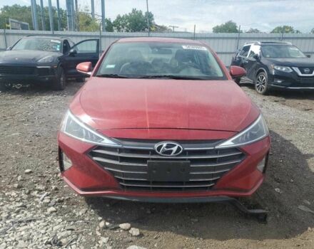 Червоний Хендай Елантра, об'ємом двигуна 2 л та пробігом 51 тис. км за 1800 $, фото 4 на Automoto.ua