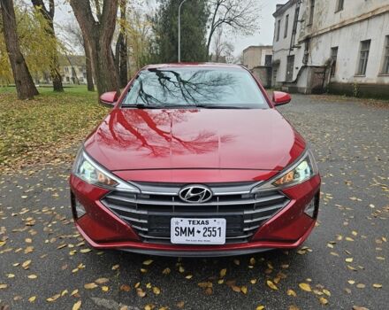 Красный Хендай Элантра, объемом двигателя 2 л и пробегом 71 тыс. км за 14600 $, фото 3 на Automoto.ua