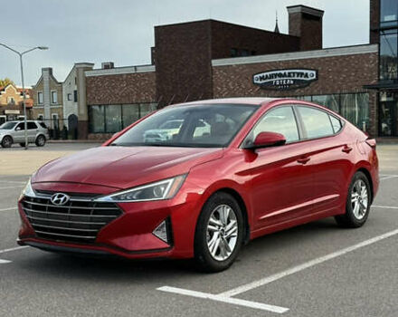 Красный Хендай Элантра, объемом двигателя 2 л и пробегом 40 тыс. км за 13200 $, фото 2 на Automoto.ua