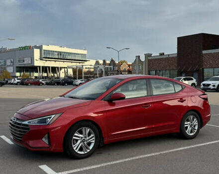 Красный Хендай Элантра, объемом двигателя 2 л и пробегом 40 тыс. км за 13200 $, фото 3 на Automoto.ua