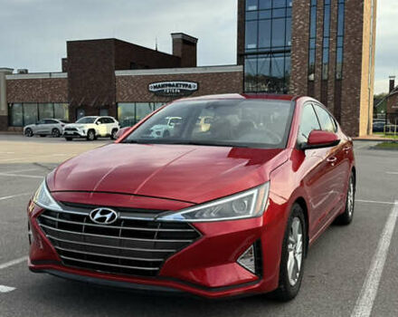 Красный Хендай Элантра, объемом двигателя 2 л и пробегом 40 тыс. км за 13200 $, фото 1 на Automoto.ua