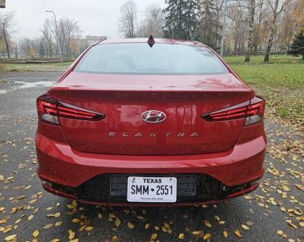 Красный Хендай Элантра, объемом двигателя 2 л и пробегом 71 тыс. км за 14600 $, фото 8 на Automoto.ua