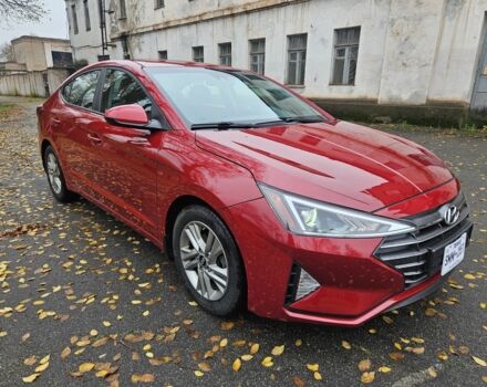 Красный Хендай Элантра, объемом двигателя 2 л и пробегом 71 тыс. км за 14600 $, фото 4 на Automoto.ua