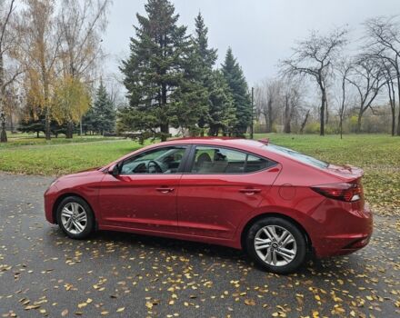 Красный Хендай Элантра, объемом двигателя 2 л и пробегом 71 тыс. км за 14600 $, фото 10 на Automoto.ua