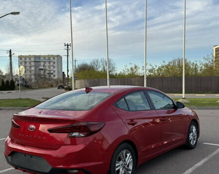 Красный Хендай Элантра, объемом двигателя 2 л и пробегом 40 тыс. км за 13200 $, фото 9 на Automoto.ua