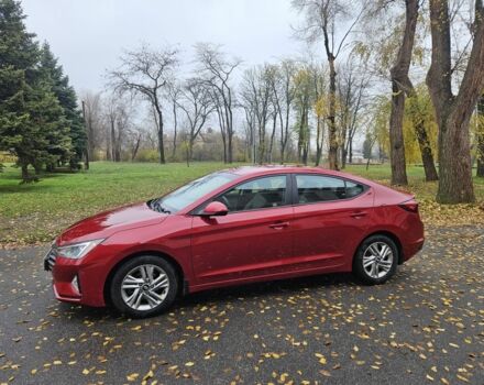 Красный Хендай Элантра, объемом двигателя 2 л и пробегом 71 тыс. км за 14600 $, фото 2 на Automoto.ua