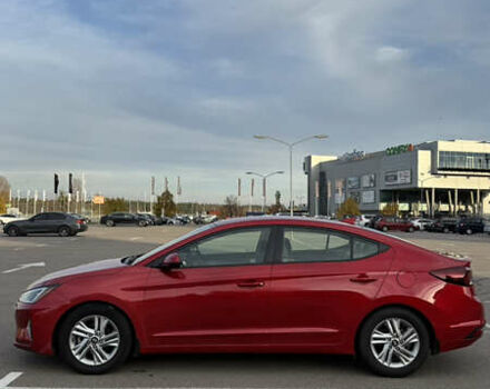 Красный Хендай Элантра, объемом двигателя 2 л и пробегом 40 тыс. км за 13200 $, фото 4 на Automoto.ua