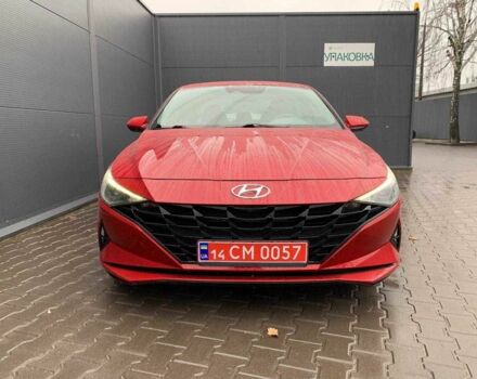 Червоний Хендай Елантра, об'ємом двигуна 2 л та пробігом 90 тис. км за 4275 $, фото 1 на Automoto.ua