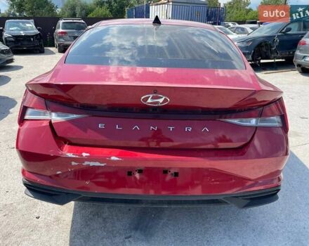 Красный Хендай Элантра, объемом двигателя 2 л и пробегом 77 тыс. км за 8500 $, фото 11 на Automoto.ua
