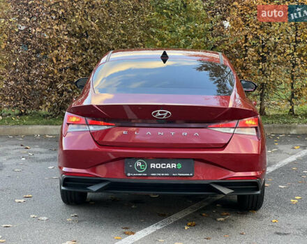 Червоний Хендай Елантра, об'ємом двигуна 2 л та пробігом 124 тис. км за 16500 $, фото 13 на Automoto.ua