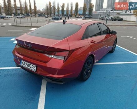Красный Хендай Элантра, объемом двигателя 2 л и пробегом 29 тыс. км за 18500 $, фото 2 на Automoto.ua