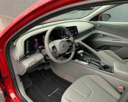 Червоний Хендай Елантра, об'ємом двигуна 2 л та пробігом 90 тис. км за 4275 $, фото 9 на Automoto.ua