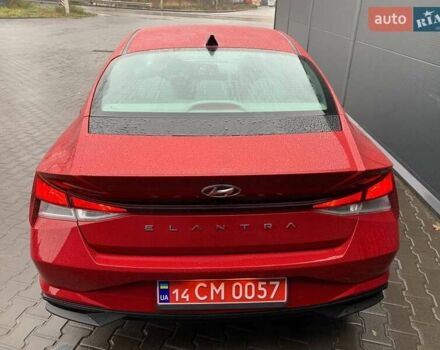 Красный Хендай Элантра, объемом двигателя 2 л и пробегом 89 тыс. км за 17900 $, фото 11 на Automoto.ua