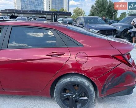 Красный Хендай Элантра, объемом двигателя 2 л и пробегом 77 тыс. км за 9200 $, фото 10 на Automoto.ua