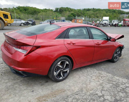 Червоний Хендай Елантра, об'ємом двигуна 2 л та пробігом 51 тис. км за 12500 $, фото 5 на Automoto.ua