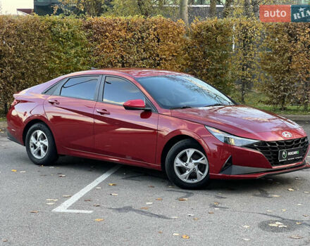 Червоний Хендай Елантра, об'ємом двигуна 2 л та пробігом 124 тис. км за 16500 $, фото 3 на Automoto.ua