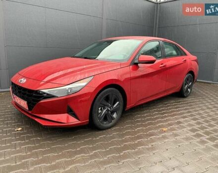 Красный Хендай Элантра, объемом двигателя 2 л и пробегом 89 тыс. км за 17900 $, фото 1 на Automoto.ua